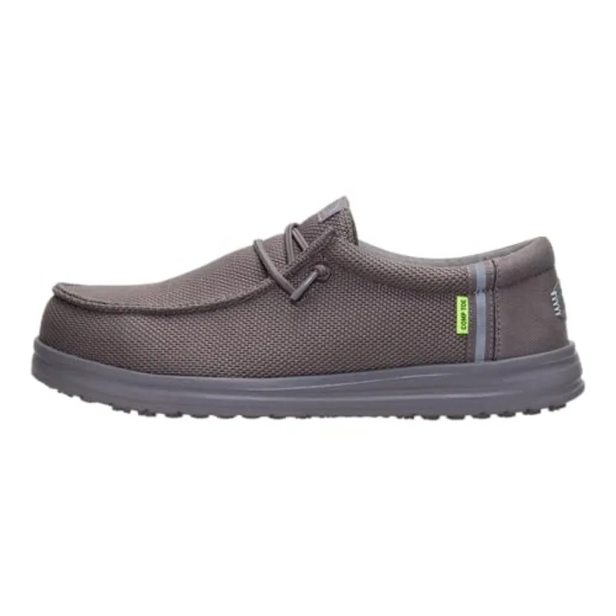 

Men's Wally Work CT Metal-Free Composite Toe Water-Repellent, Slip-Resistant Work Shoes All-Day Comfort