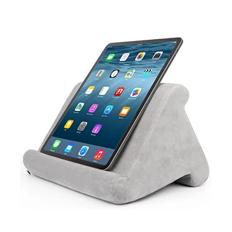 Soft Tablet Rest Cushion Multi-Angle For Ipad Stand Holder Pillow Lap Support For E-Readers Books And Magazines