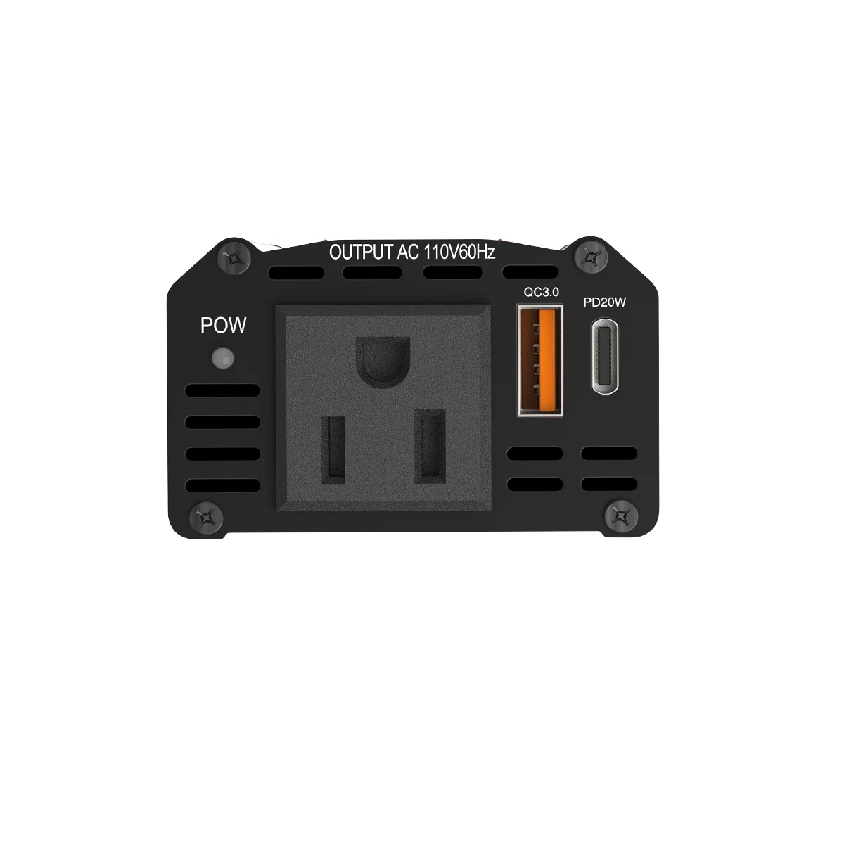 Meind 150W Car Power Inverter PD 20W&QC 3.0 USB Charger DC 12V to AC 110V  Converter Laptop Charger Outlet Adapter for Car