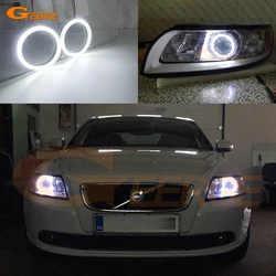 For Volvo S40 II V50 2004 2005 2006 2007 2008 2009 2010 2011 2012 Ultra Bright Day Light SMD LED Angel Eyes Kit Halo Rings