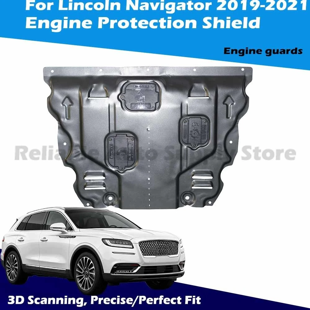 

Защитная пластина двигателя автомобиля, ударопрочная крышка нижнего кузова, быстрая установка, защитная защита для Lincoln Navigator 2019-2021