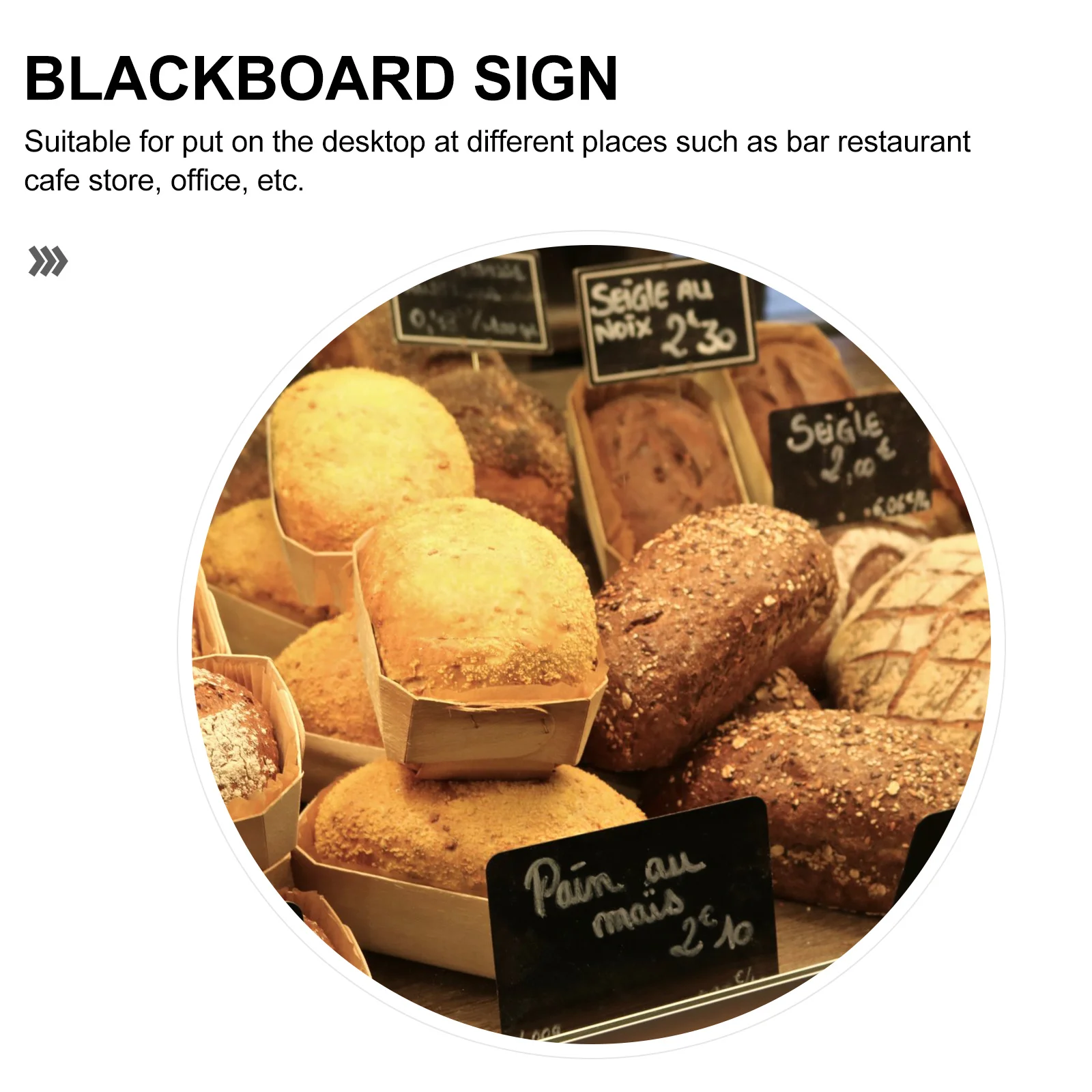 10 قطعة علامات السبورة الاكريليك الصغيرة سطح المكتب قابلة لإعادة الاستخدام قابل للمسح لوحات الرسائل للمقهى مطعم ديكور غرفة مكتب المنزل #3