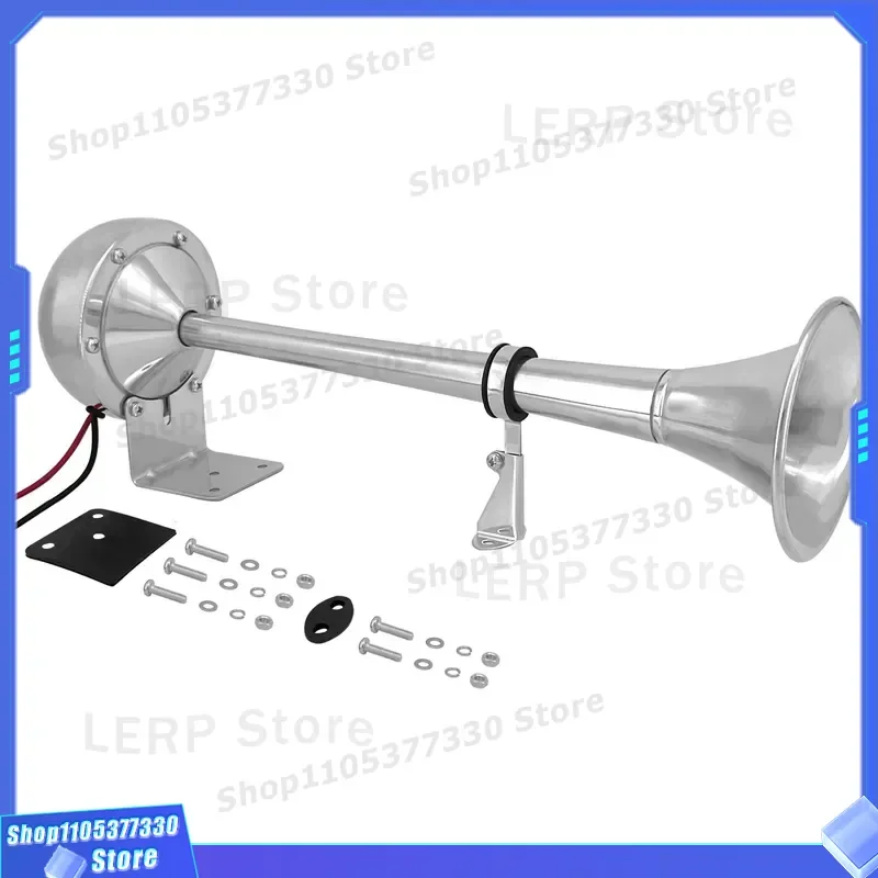 Marine Stainless Steel Horn 12V 24V Single Double Trumpet for Boat Yacht Vehicle Car Accessories Spare Parts Multi