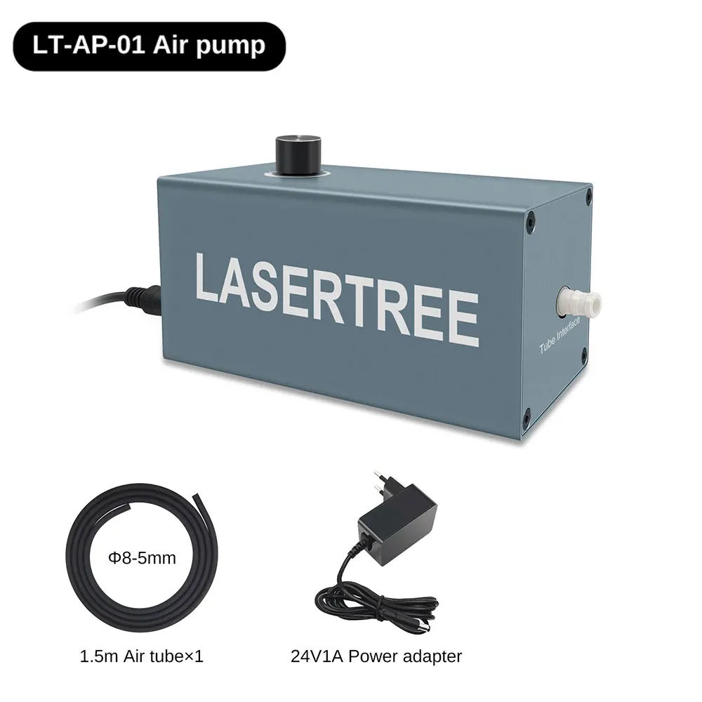 Laser Tree Air Assist Pomp 15l/Min Luchtcompressor Verstelbare Snelheid Lage Ruis Voor Cnc Laser Gravure Machine Hout Bewerking Tools