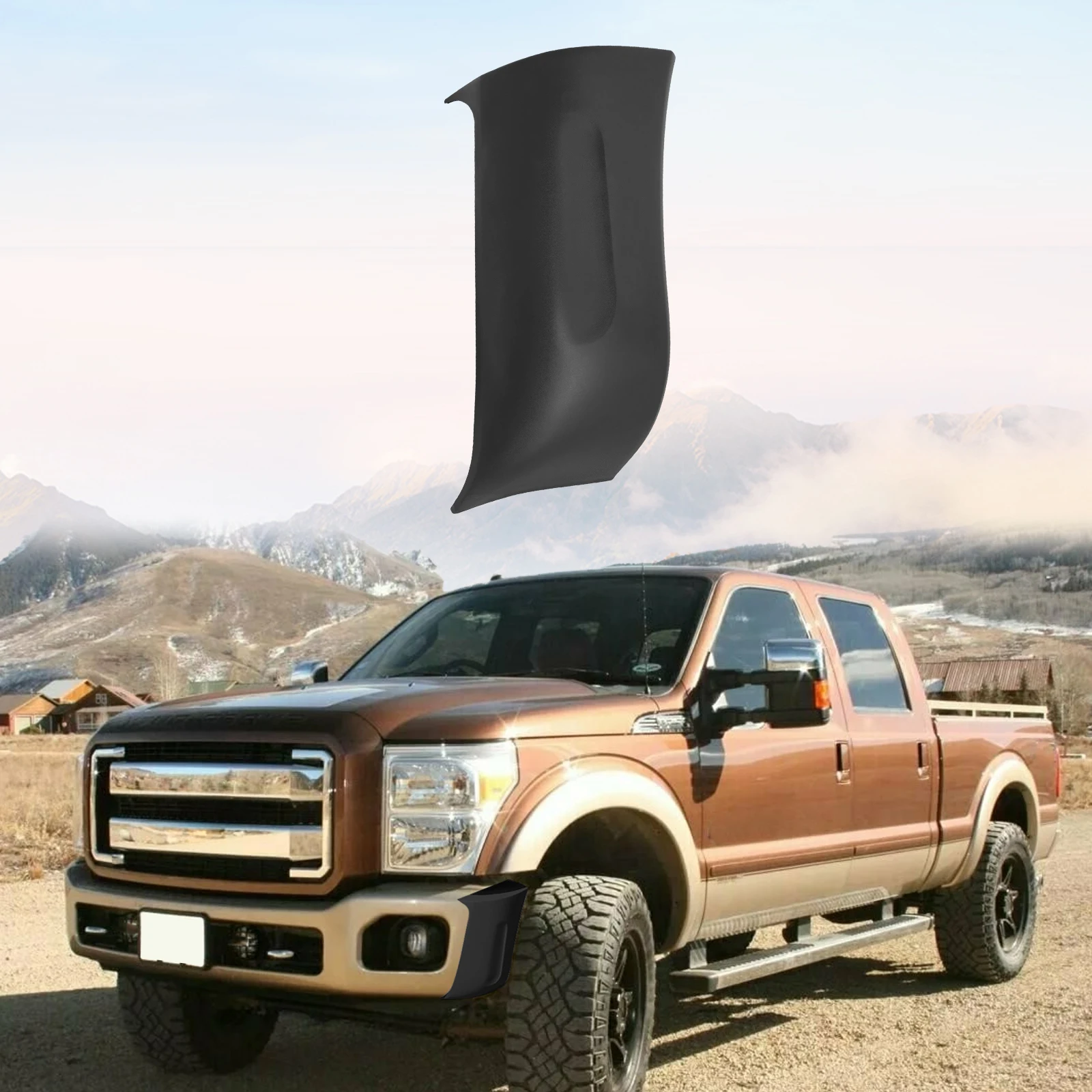 

Professional Matching Vehicle Fender Flare Trim Impact Resistant Auto Decoration Parts Perfect Replacement For Ford F250 F350