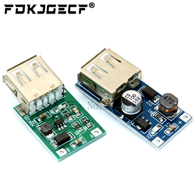 DC-DC Power Bank Charger 0.9V-5V to 5V 600MA Step Up Boost Converter Supply Voltage Module USB Output Charging Circuit Board