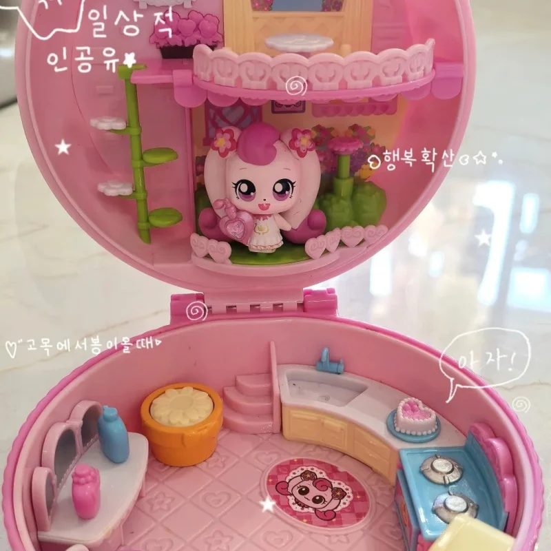 

Новые замечательные и милые волшебные фигурки ключей, роскошный волшебный ключ, коробка сокровищ, игрушка, дом на льду и снегу, детский подарок для маленькой девочки