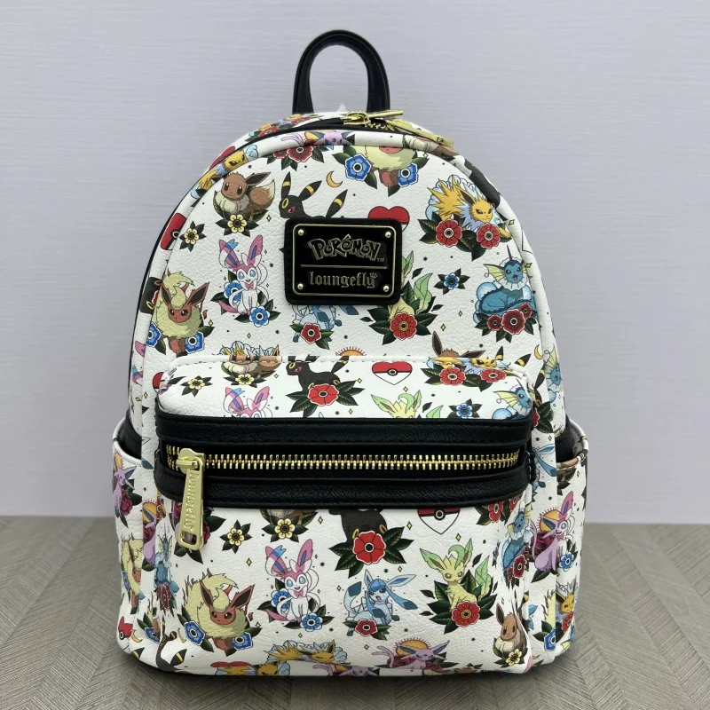 

Loungefly Backpack Mini Small Children'S School Bag Eevee Charizard Espeon Kawaii Women'S Travel Leisure Bag Birthday Gift