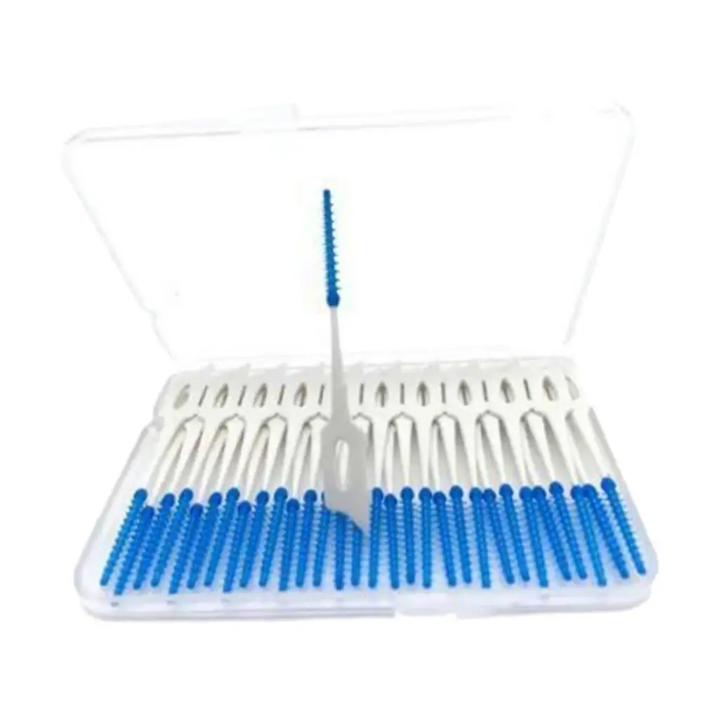 

200x Heads Interdental Brush Tooth Pick Flosser Toothpick Stick