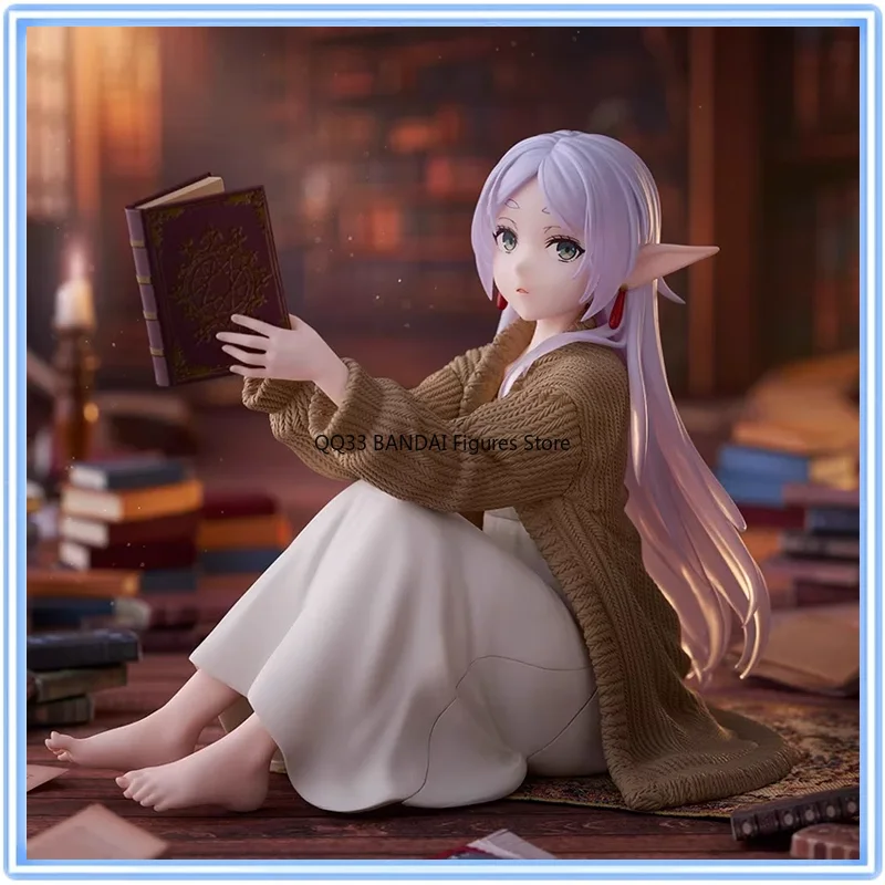 

Genuine Original Frieren: Beyond Journey's End Frieren Sitting Posture Action Figure Cute Model Desktop Decorate Collectible