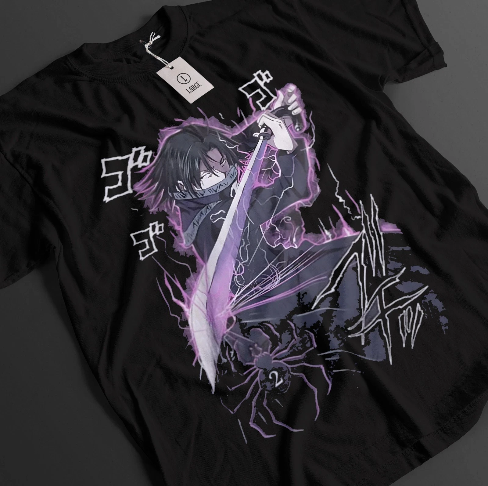 Hunter x Hunter Shirt Feitan T-Shirt Phantom Troupe HxH Hisoka Anime Unisex Tee Men Clothing