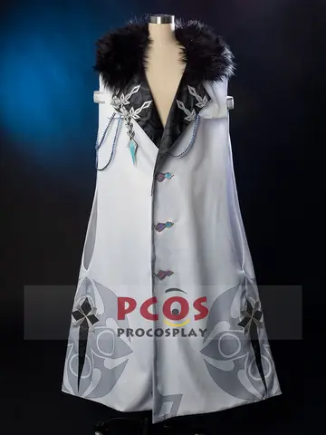 Spel Genshin Impact Fatui Cosplay Kostuum Dokter Arlecchino De Kapitein Pantalone Marionette Colombina Mantel Halloween C07575