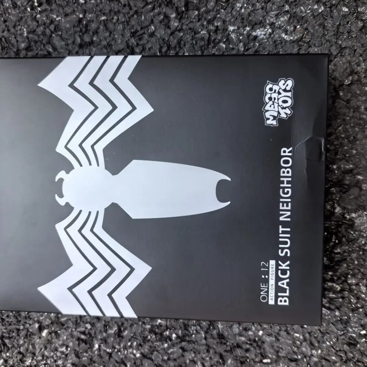 In Stock Symbiotic Spider-Man Black Suit Neighbor Messtoys Movie Accessories Kit Symbiote Action Figure Figrine Model Gift Toys