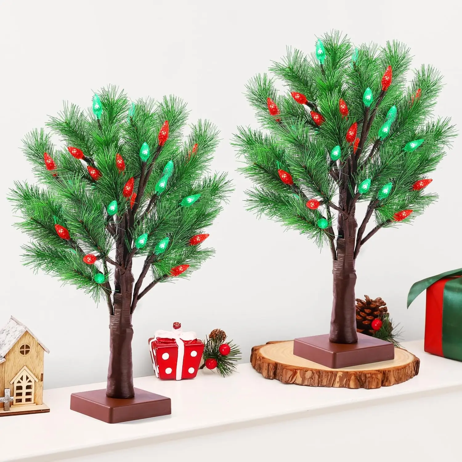 2 Pack Lighted Arti…