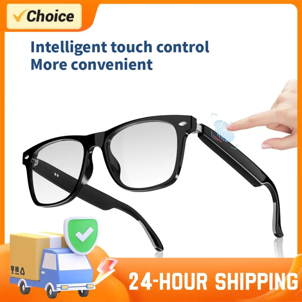 

Multifunctional AI Smart Glasses Bluetooth Call Voice Translation Glasses Camera Remote Shooting Music Speaker Smart Sunglasses