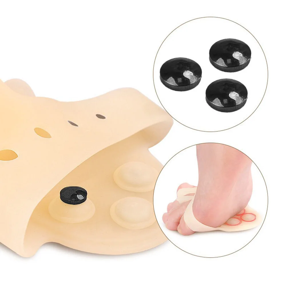 

1pair Toe Protector Bunion Corrector Thumb Valgus Nail Five Toe Protector Tool Foot Care Toe Separator Spreader Man Women Unisex