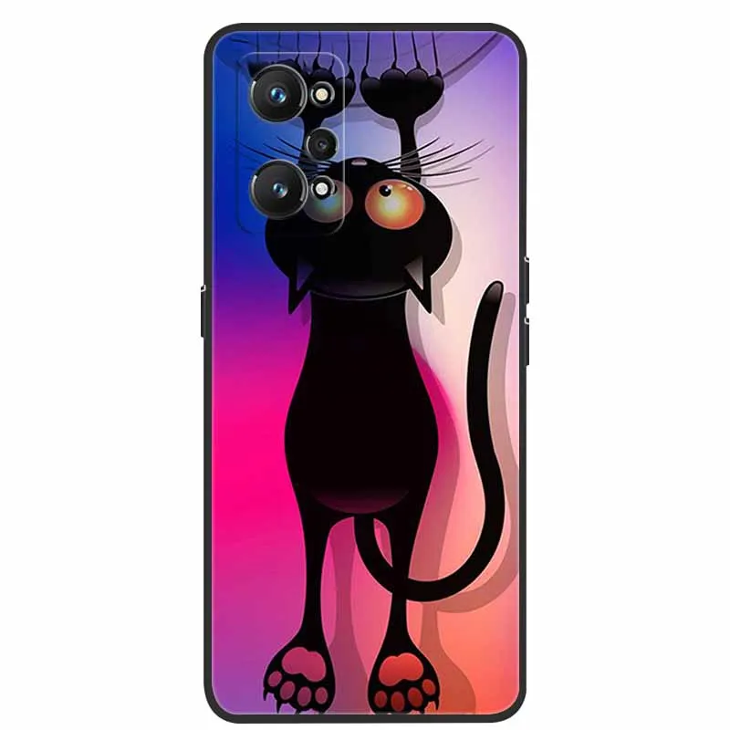 For Realme GT Neo 3T Case Cute Cartoon Soft Silicon Wolf Phone Back Cover for Realme GT Neo 3T 5G Cases Lion Fundas 3 T Neo3T