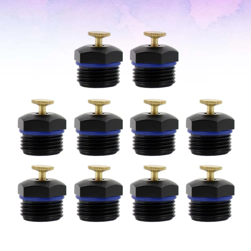 

10pcs Micro Nozzle Sprinkler Adjustable Head Durable Watering Garden Irrigation Large Area Cooling Roof