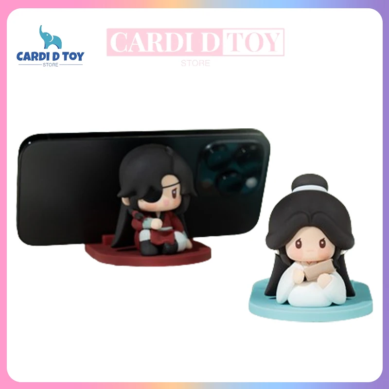 

7cm Heaven Official'S Blessing Xie Lian Hua Cheng Phone Holder Sitting Posture Super Cute Gift Kawaii Model Collection Figure