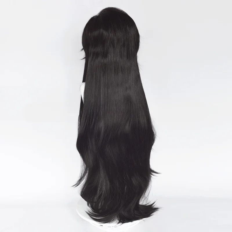 Tian Guan Ci Fu Cosplay Hua Cheng San Lang Wig Heaven Officials Blessing Cosplay Black Wig Huacheng Heat Resistant Synthetic Wig