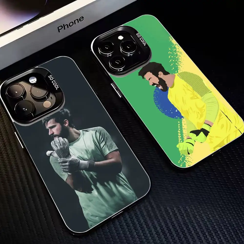 

Чехол для телефона Football A-Alisson для iPhone 17,16,15,14,13,12,11 Plus, Pro Max, черный матовый противоударный чехол