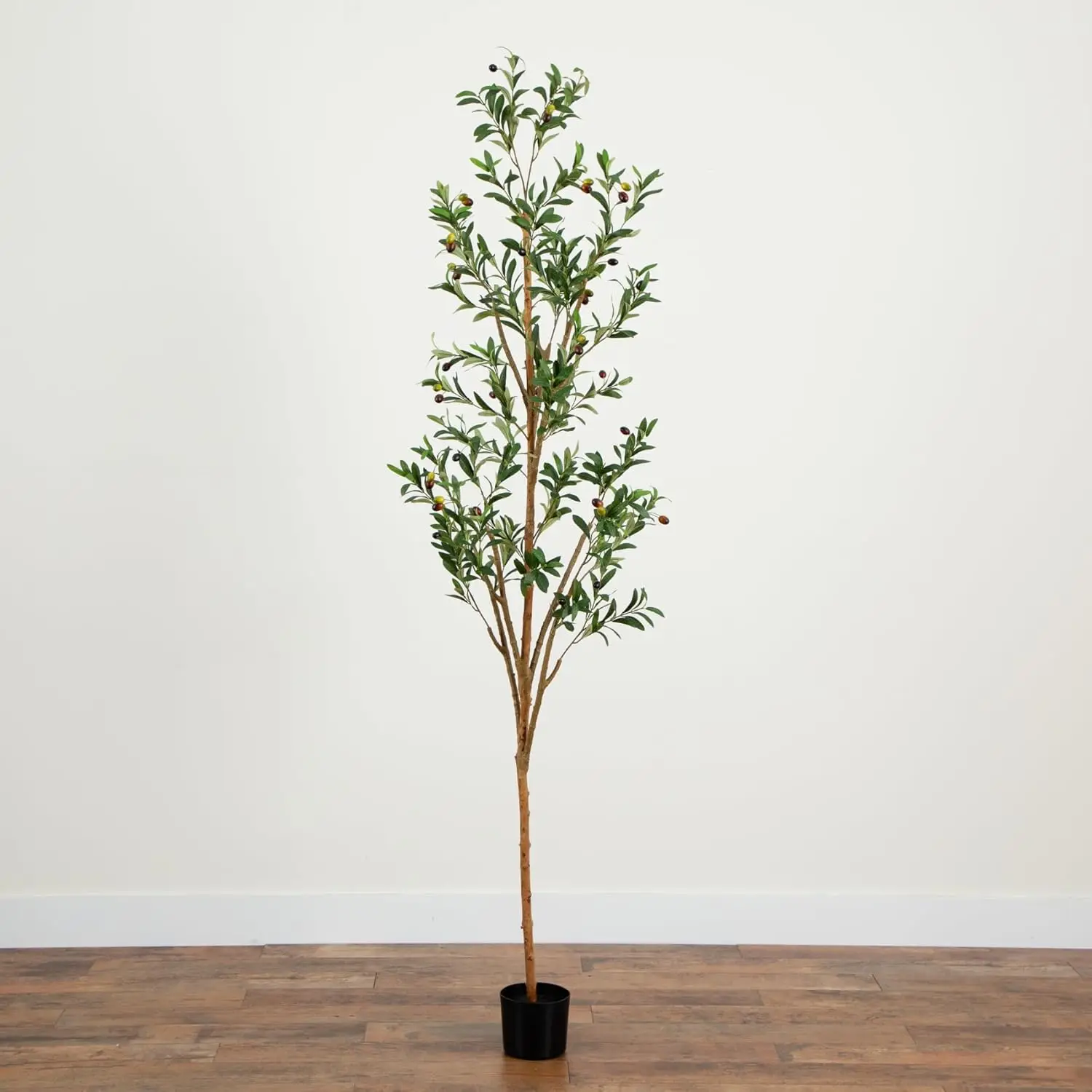 Artificial Faux Olive Tree para Casa e Decoração Escritório, Alto, Em Vaso, Falso, Interior, 7FT
