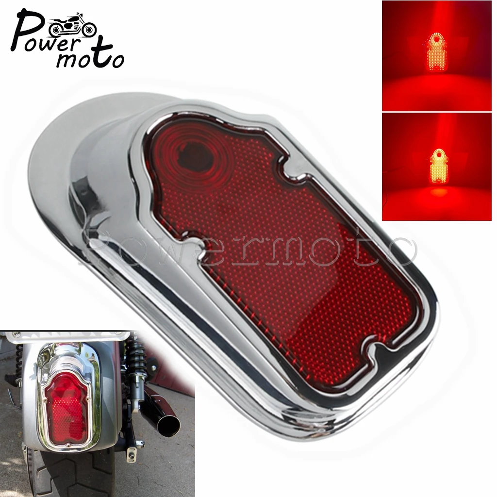 

Для Harley Chopper Bobber Scrambler Cafe Racer индивидуальный мотоцикл светодиодный задний фонарь стоп-сигнал встроенные задние фонари надгробия