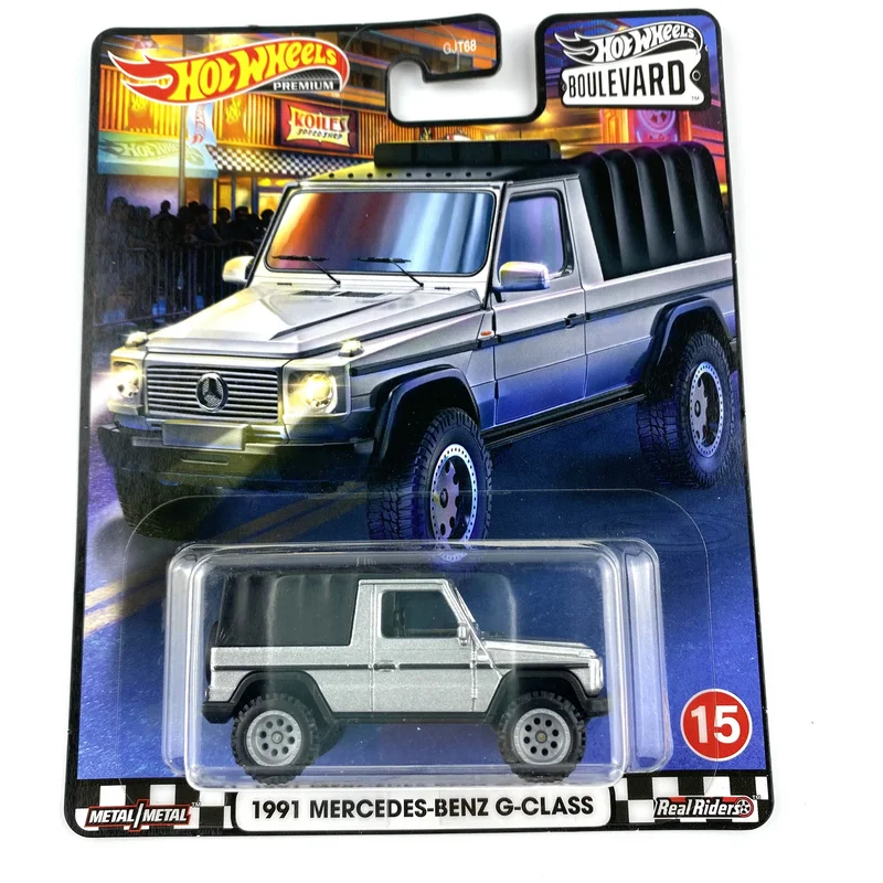 

Hot Wheels Boulevard 1991 MERCEDES-BENZ G-CLASS 1/64 Collection Metal Die-Cast Car GJT68