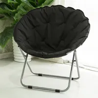 Outdoor Garden Terrace Moon Chair Folding Chair Self Driving Travel Camping Picnic Barbecue Canvas Outdoor Furniture