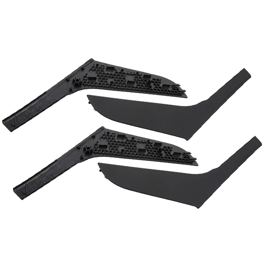 4Pcs Interior Door Trim Pull Handle Front Rear Left Right For Volkswagen Golf MK6 2010 2011 2012 2013 5K4868039A 5K4868040A