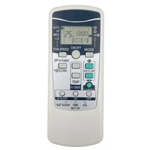 RKW502A200A Replacement A/C AC Remote Control For Mitsubishi Air Conditioner, Compatible With RKW502A200 RKW502A200D RKW502A200B