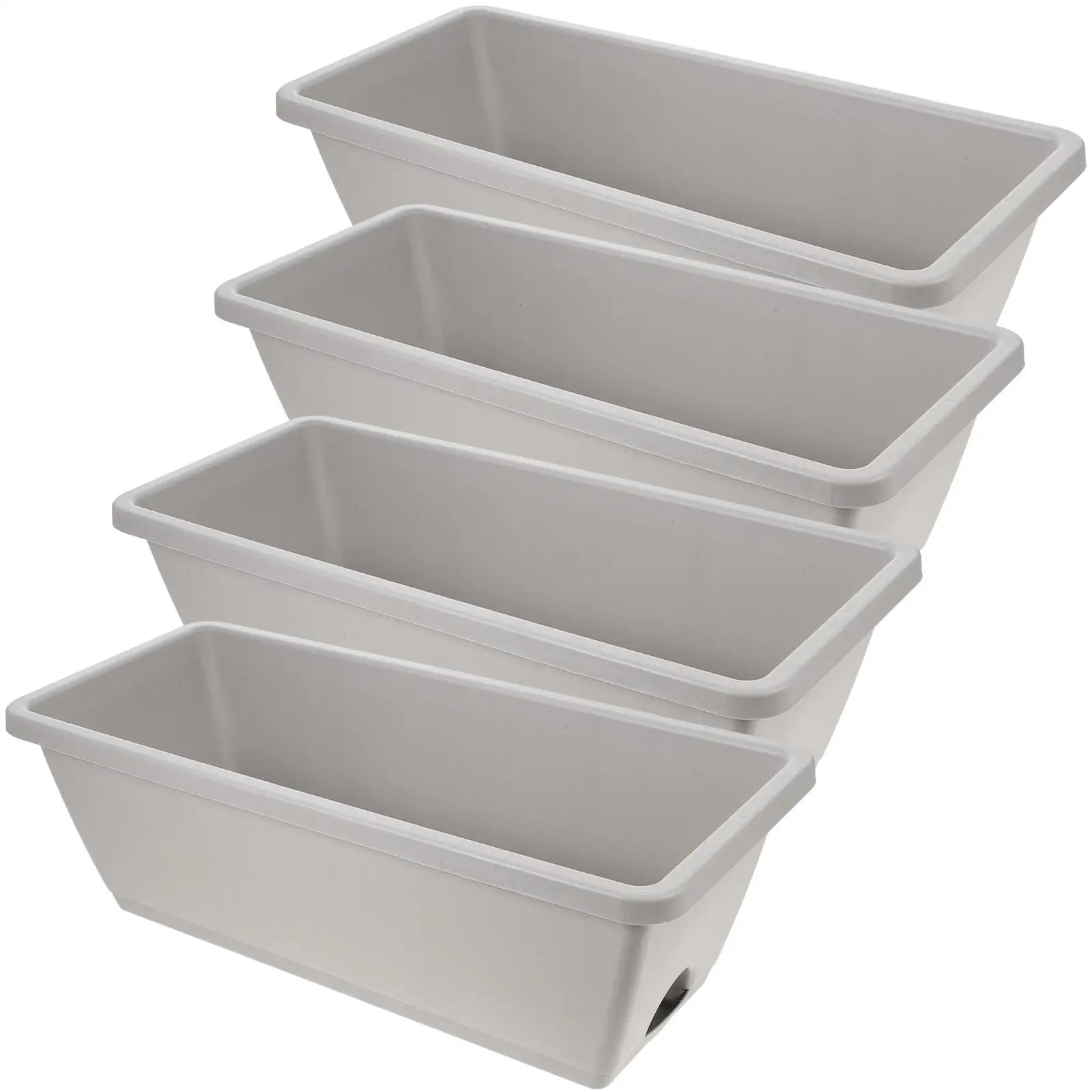 

Household Window Frame Pot Flower Windowsill Planter Trough Nursery Accessory Pots for Garden Floral Containers