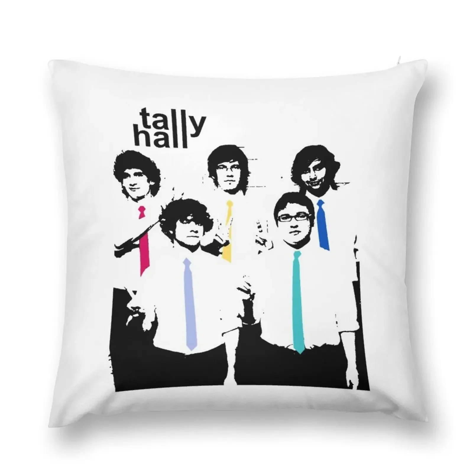 Tally Hall Shirt Throw Pillow Plaid Sofa pillows decor home pillow