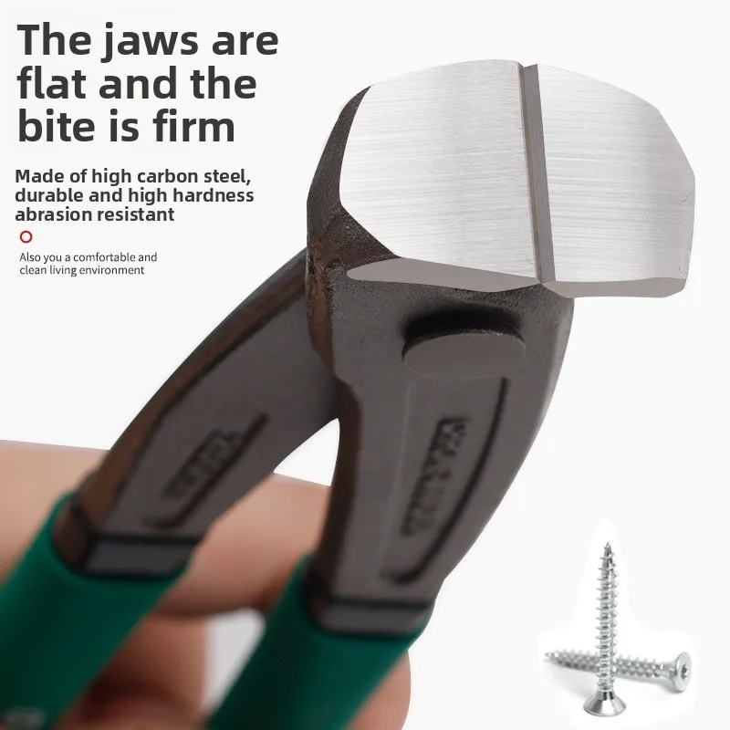 داميلي، ملقط أسلاك من الدرجة الصناعية، كسارة البندق، كماشة قطع مسطحة متعددة الوظائف، كماشة مشبك، كماشة سحب الأظافر #3