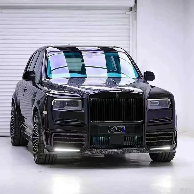 Cullinan Update To  MSY Style Car Front Bumper Rear Bumper Engine Hood Body Kit For Rolls Royce Cullinan