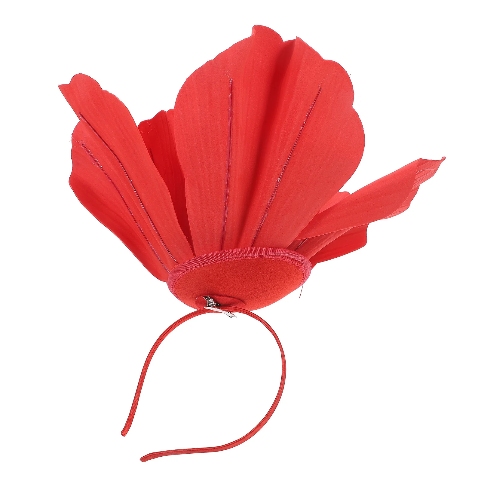 Grote bloem tovenaar voor vrouwen Oversized bloemenhoofdband Vrouwelijk haaraccessoire Verklaring Tea Party Hat Event Wear