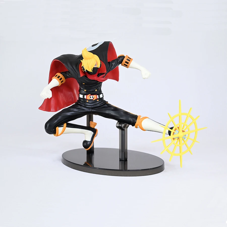 Banpresto One Piece Anime Figurines Battle Record Collection Vinsmoke Osoba-Mask Sanji PVC Action Figures Collectible Model Toys