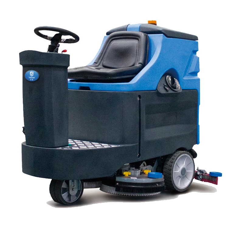

CleanHorse G2 Dual Brush Advance Pressure Concrete Floor Scrubber Dryer with Recovery