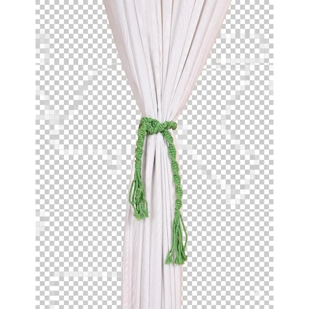 

Декоративные веревочные подхваты для штор – без сверления, набор из 2 штук, регулируемые подхваты для плотных и прозрачных штор, модные.