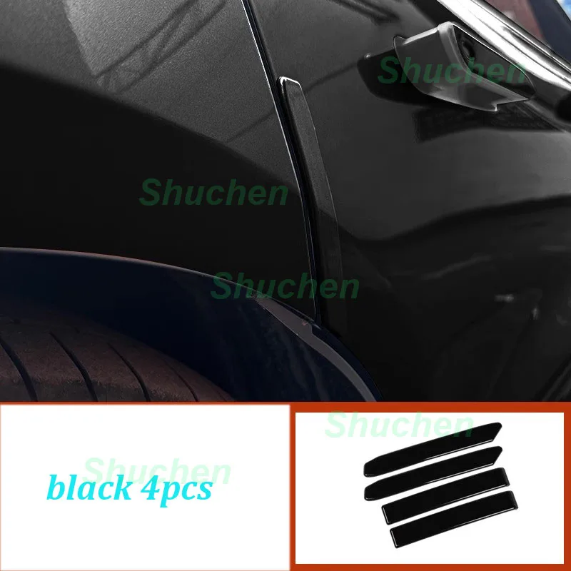 Car Rearview Mirror Bumper Strip for Denza Z9GT 2024 Car Door Anti-scratch Glitter Trim Bumper ABS Strip Exterior Accessories