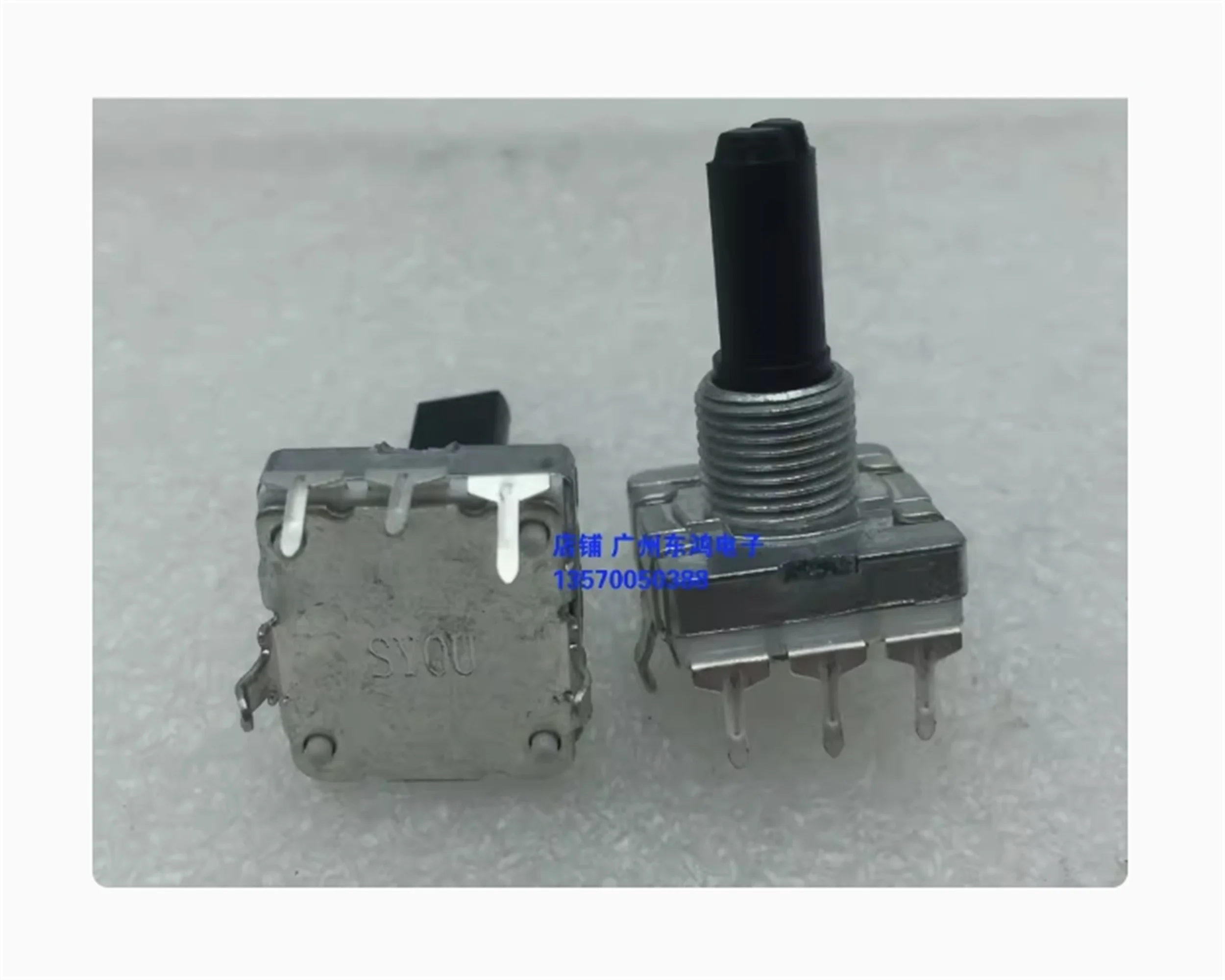 1 PCS   Rotating potentiometer EC16 rotary encoder 24 positioning number 24 pulse number axis length 20MM