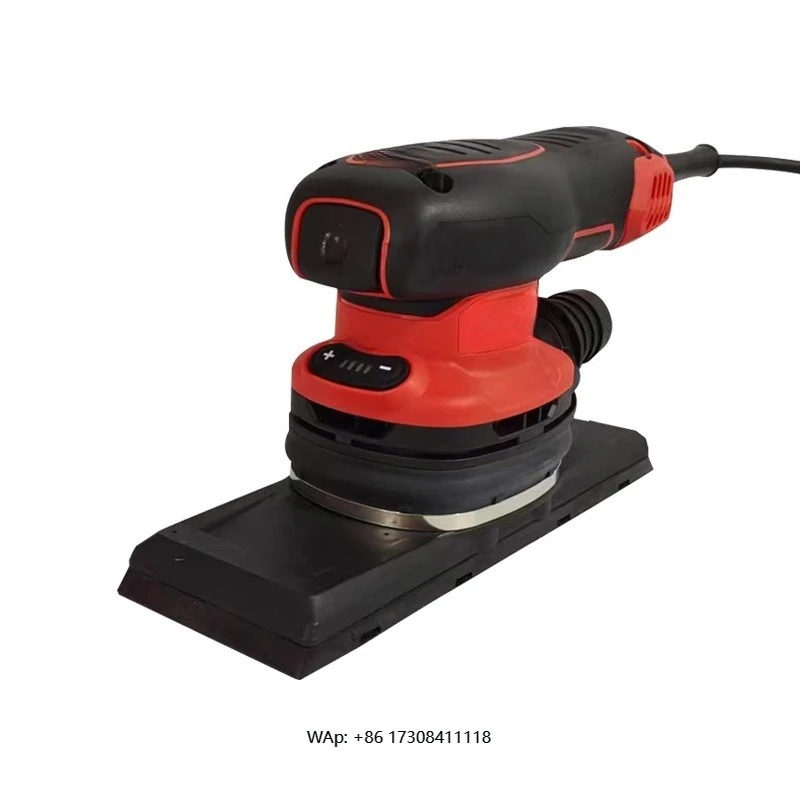 220V 260W  70 * 198mm electric sander square dry grinding car paint putty sander eccentric 3mm