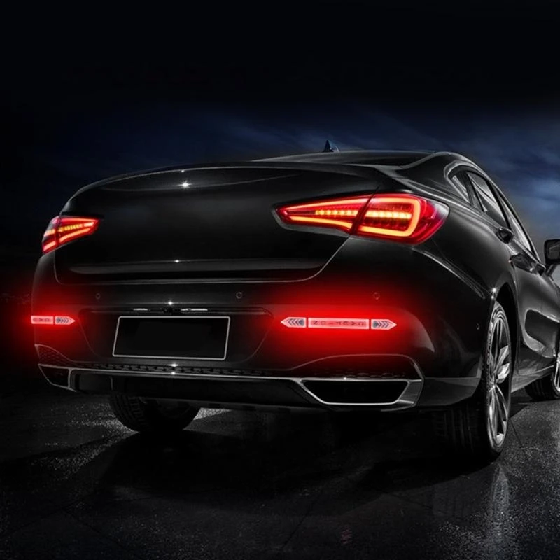 شريحة باب السيارة العاكسة الليلية صنبور عاكس لتحسين السلامة والحماية