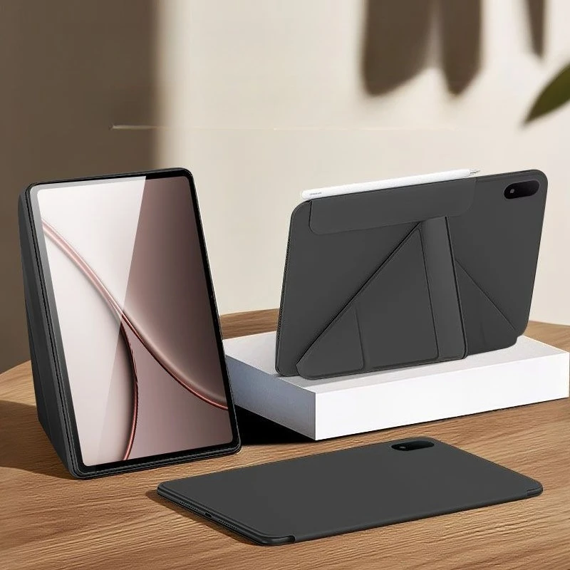 Thin and light magnetic double-sided clip protective cover for OnePlus Pad 4 flat protective case 13.2 inches