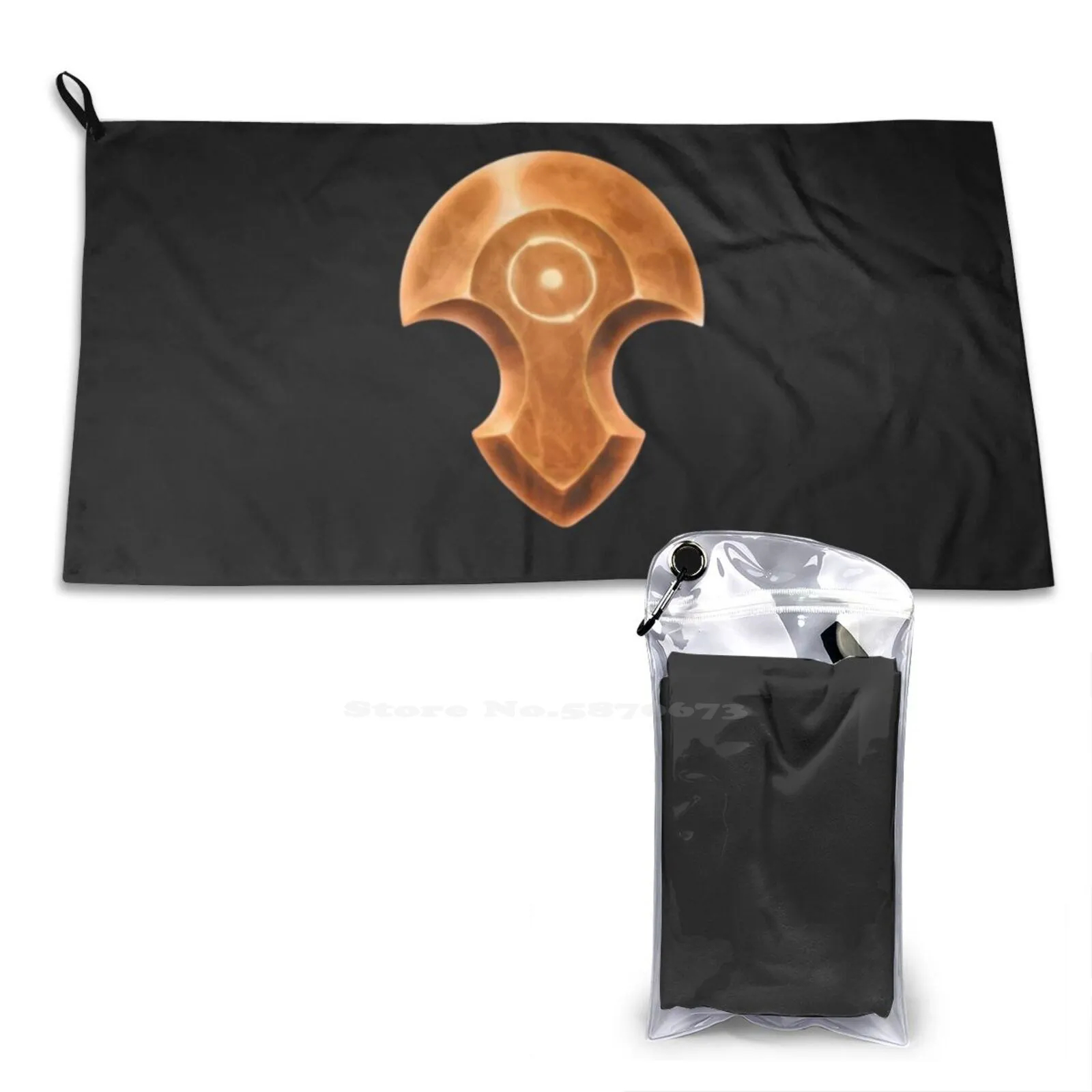 Azem Stone Soft Microfiber Fabric Face Towel Ffxiv Final Fantasy Xiv Ff14 Ascian Azem Videogames Stone 5 3