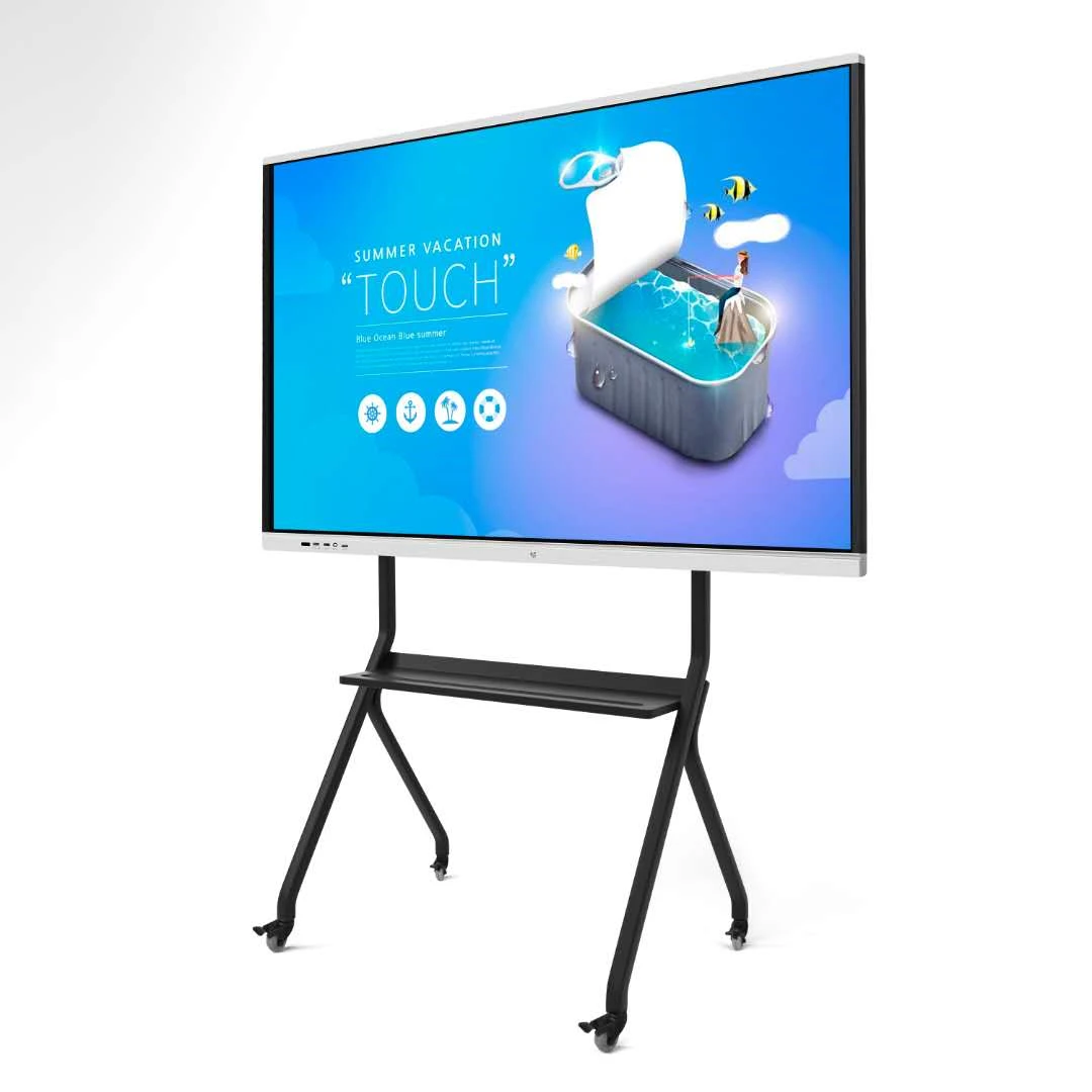 

65 75 Inch Display Touch Screen Flat Panel 4K Hd Smart Portable Electronic White Board Interactive WhiteBoard for School
