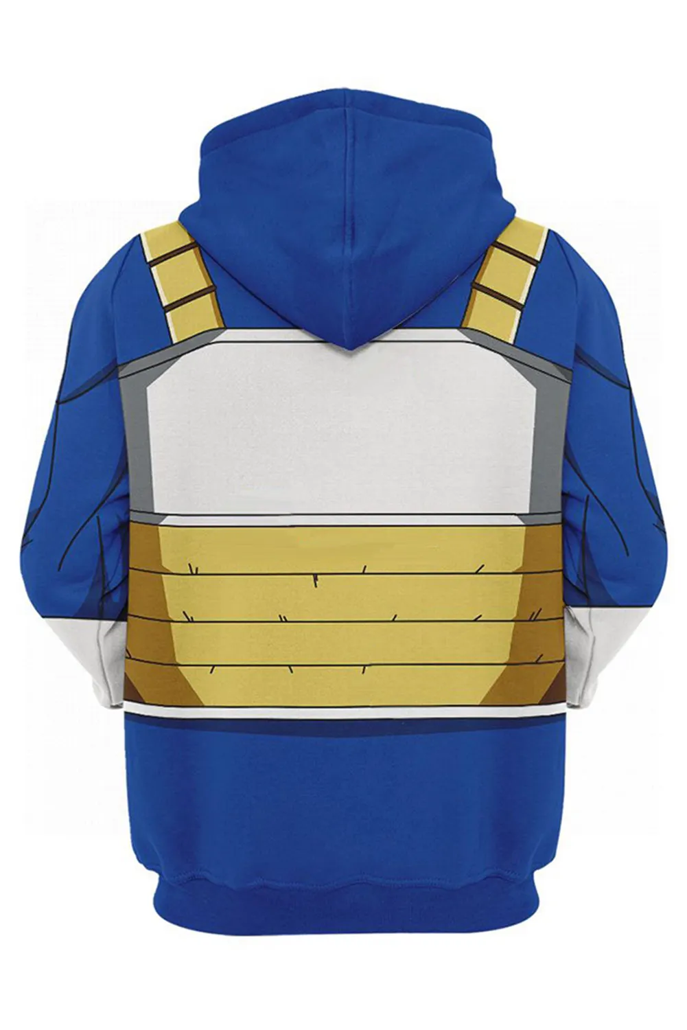 Vegeta IV Cosplay Bluza z kapturem z nadrukiem 3D Mężczyźni Kobiety Casual Streetwear Pullover