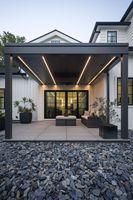 Outdoor Garden Bioclimatic Aluminium Pergola Waterproof Retractable Motorized Gazebo Louvers Sunshade Remote Metal Arbour