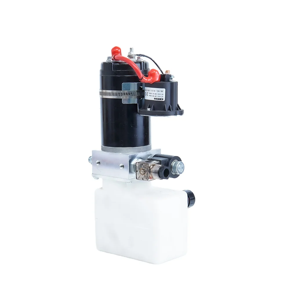 DC Single Acting Hydraulic Power Pack for Electric Pallet Truck Light Forklift Car Lift Pallet