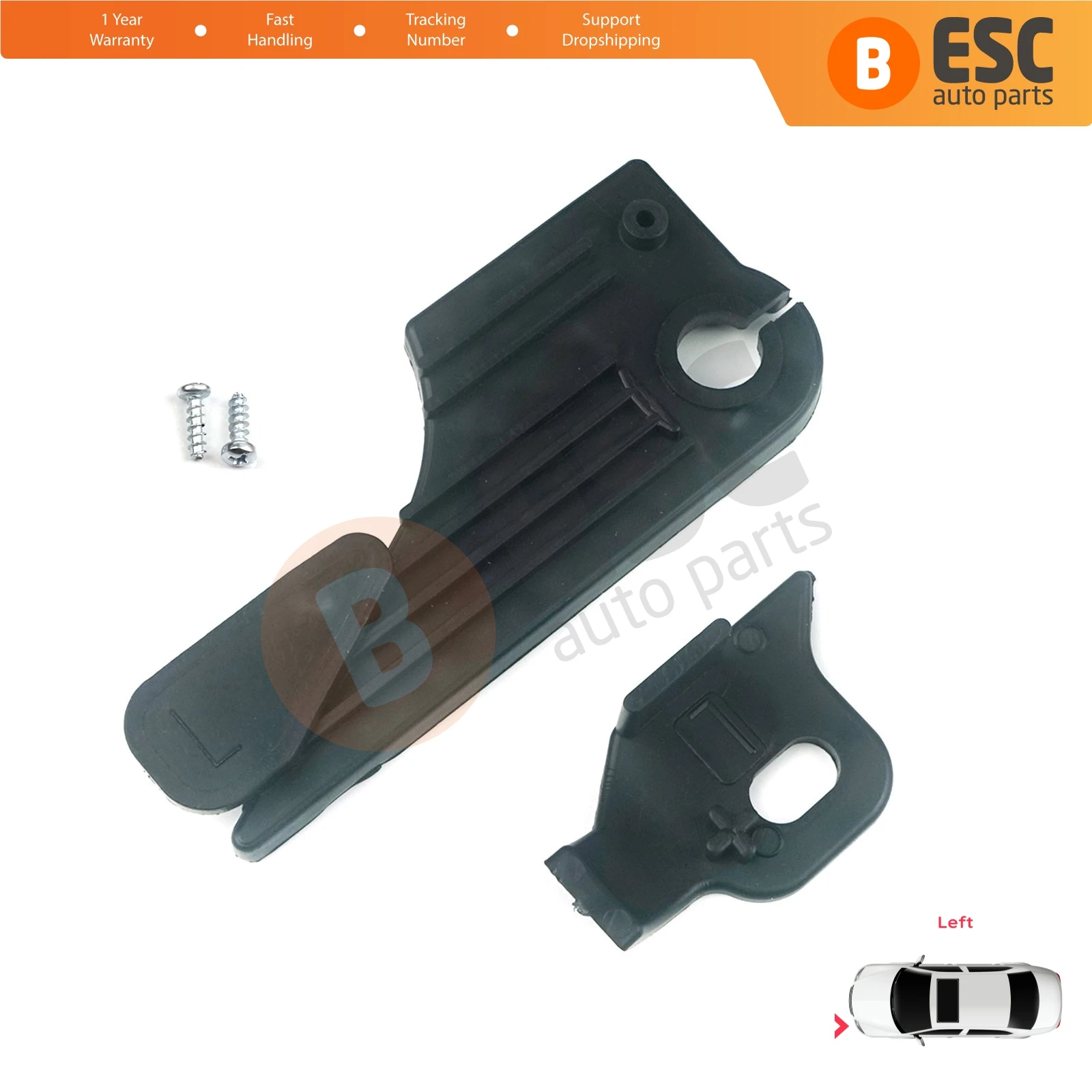 EHL548 Car Headlight Headlamp Housing Repair Mount Holder Bracket Tab Clips Left for Ford Focus C346 MK3 2010-2017 BM5113W030